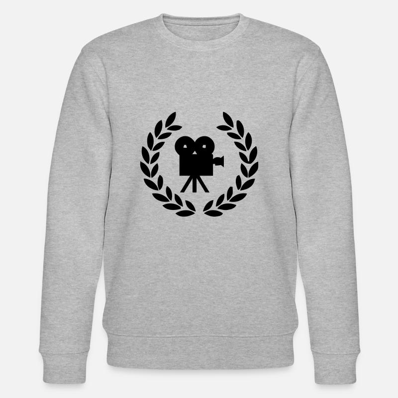 Cinepresa-Kinoregisseur - Stanley/Stella Unisex Bio-Sweatshirt CHANGER - Grau meliert