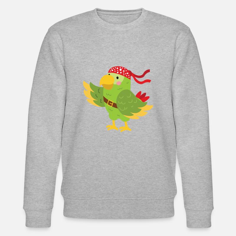 Pirat Pergei - Sweat bio CHANGER Stanley/Stella Unisexe - gris chiné
