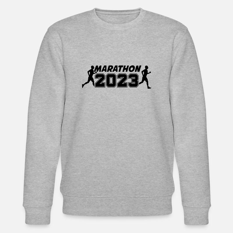 Marathon 2023 - Stanley/Stella Unisex Bio-Sweatshirt CHANGER  - Grau meliert