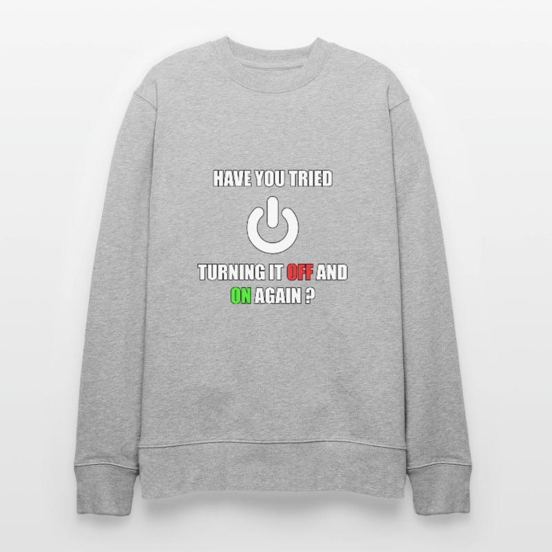 Computer Nerd Informatiker IT Programmierer Stanley/Stella Unisex Bio-Sweatshirt CHANGER 