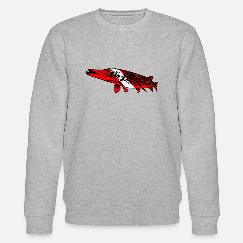 Pike par Scuba.Style - Sweat bio CHANGER Stanley/Stella Unisexe - gris chiné