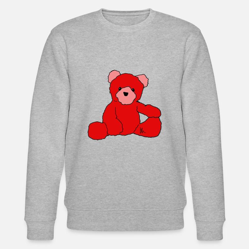 Teddy - Stanley/Stella Unisex Bio-Sweatshirt CHANGER  - Grau meliert