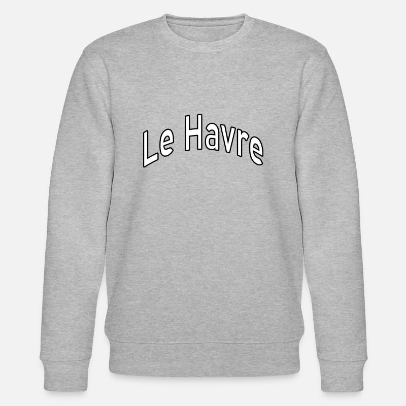 Le Havre - Stanley/Stella Unisex Bio-Sweatshirt CHANGER - Grau meliert