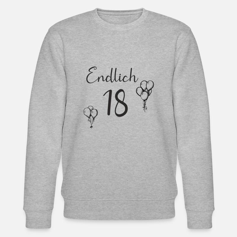 18 - Stanley/Stella Unisex Bio-Sweatshirt CHANGER  - Grau meliert