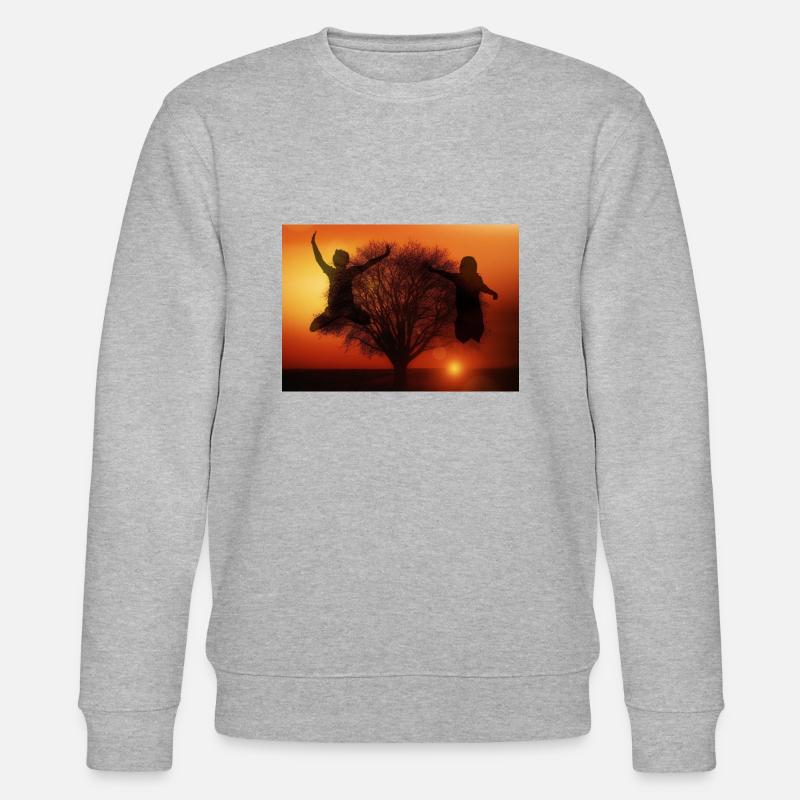 Eden - Stanley/Stella Unisex Bio-Sweatshirt CHANGER  - Grau meliert