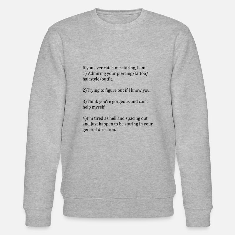 TEXT - Stanley/Stella Unisex Bio-Sweatshirt CHANGER  - Grau meliert