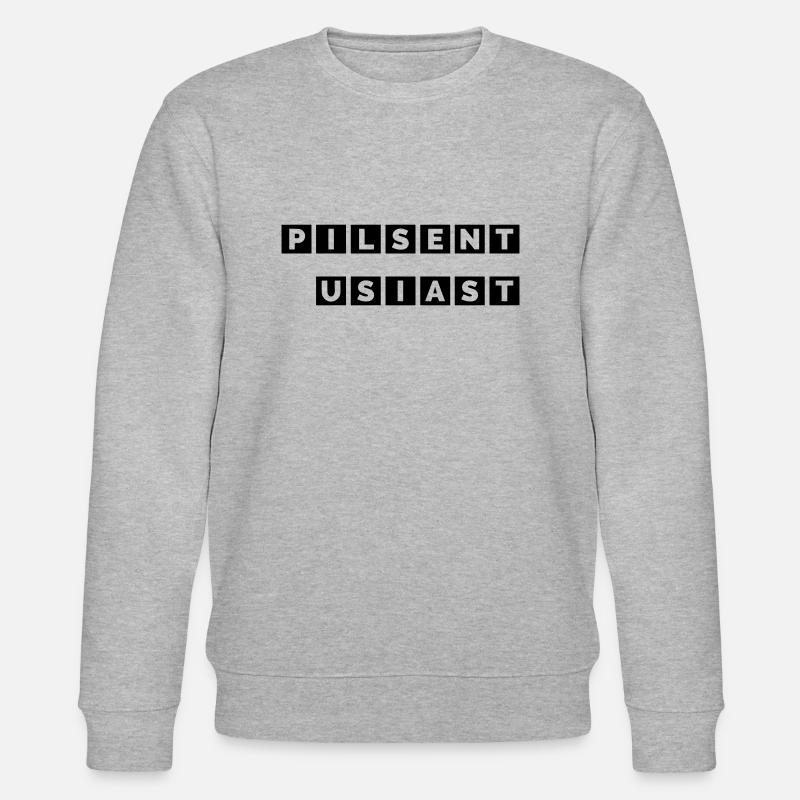 Passionné de Pils - Sweat bio CHANGER Stanley/Stella Unisexe - gris chiné