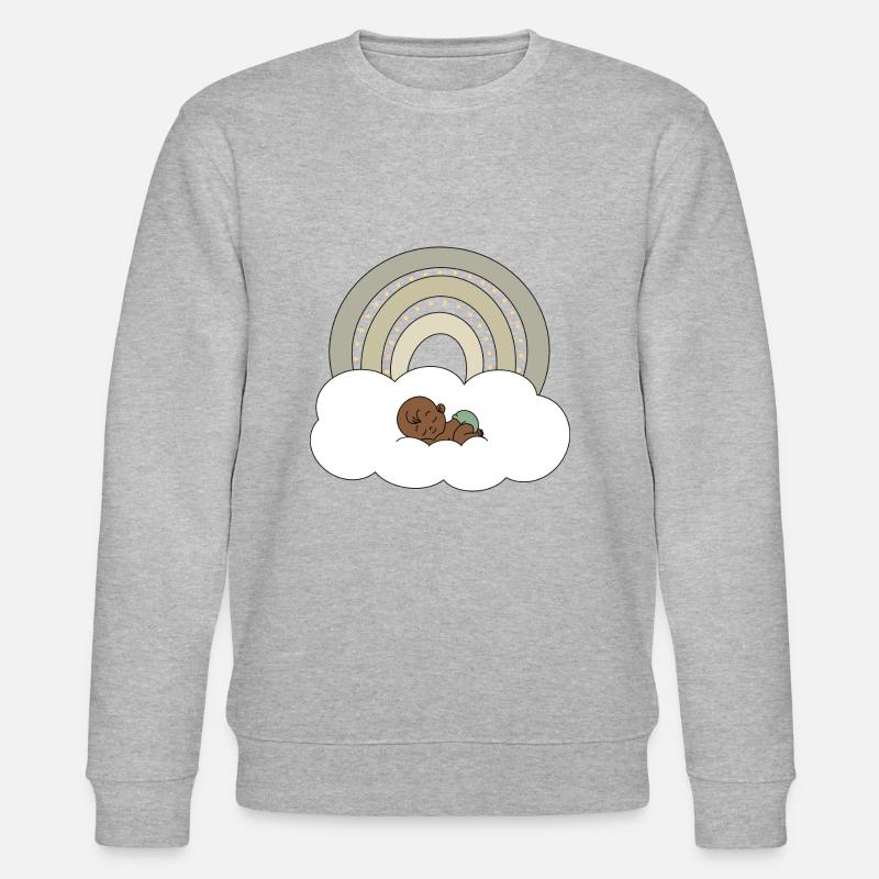 Regenbogen Baby - Stanley/Stella Unisex Bio-Sweatshirt CHANGER  - Grau meliert