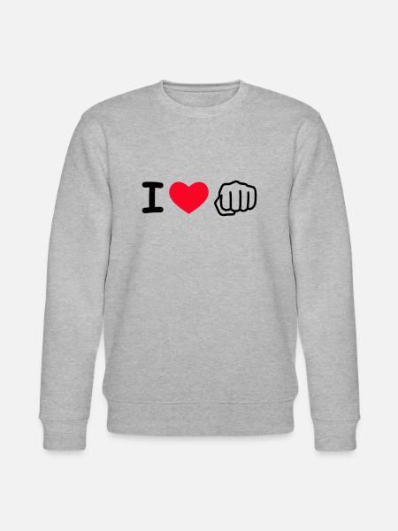 Faust - Stanley/Stella Unisex Bio-Sweatshirt CHANGER  - Grau meliert