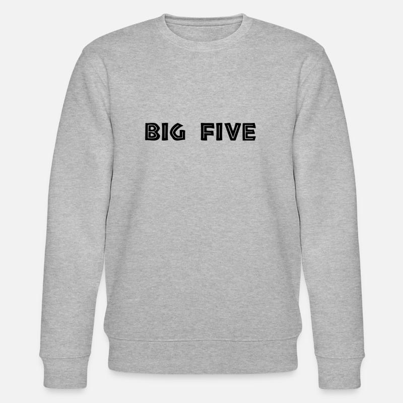 Big Five - Sweat bio CHANGER Stanley/Stella Unisexe - gris chiné