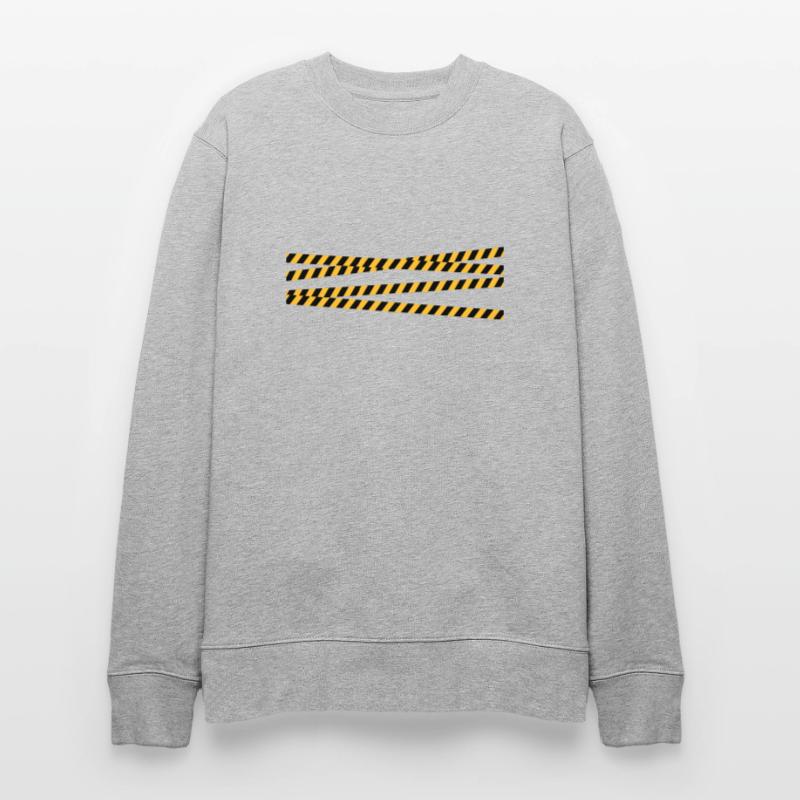 Security tape blocking zone Stanley/Stella CHANGER Unisex Organic Sweatshirt