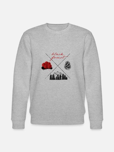 Black Forest - Stanley/Stella CHANGER Unisex Organic Sweatshirt - heather grey