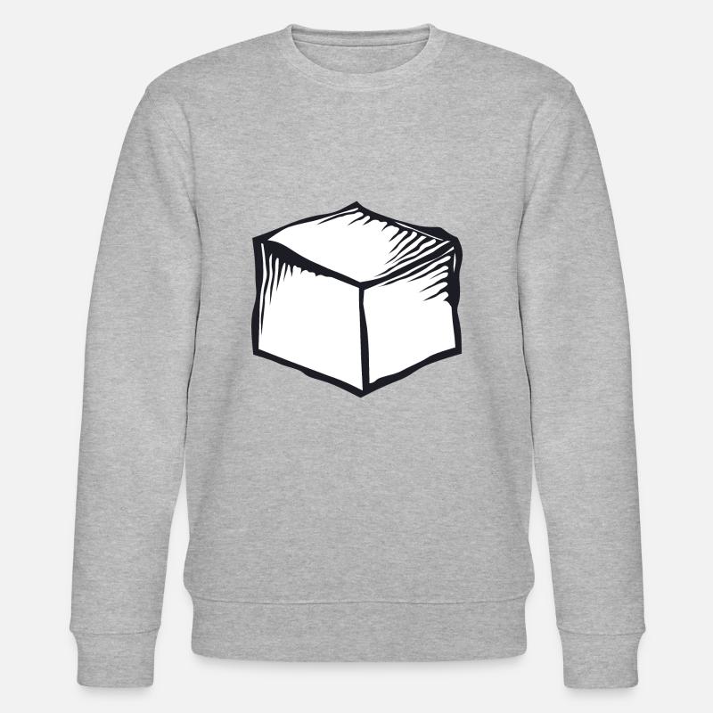 Karton Karton Kasse - Stanley/Stella Unisex Bio-Sweatshirt CHANGER  - Grau meliert