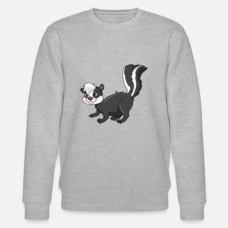 Stinktier - Stanley/Stella Unisex Bio-Sweatshirt CHANGER  - Grau meliert