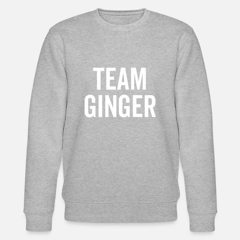 Team Ingwer - Stanley/Stella Unisex Bio-Sweatshirt CHANGER  - Grau meliert
