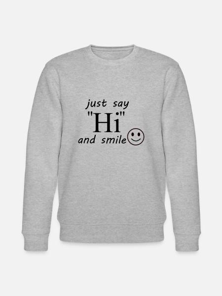 Hi - Stanley/Stella CHANGER Unisex Organic Sweatshirt - heather grey
