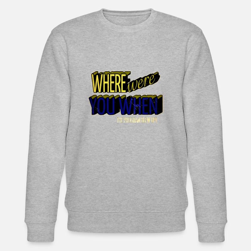 quote bday computer science - Stanley/Stella Unisex Bio-Sweatshirt CHANGER  - Grau meliert