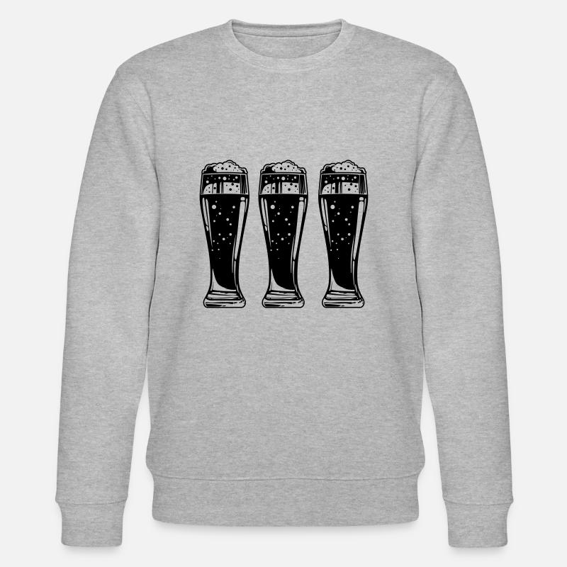Bier - Stanley/Stella Unisex Bio-Sweatshirt CHANGER  - Grau meliert