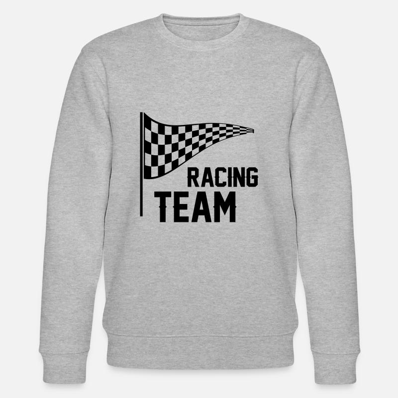 racing team - Stanley/Stella Unisex Bio-Sweatshirt CHANGER  - Grau meliert