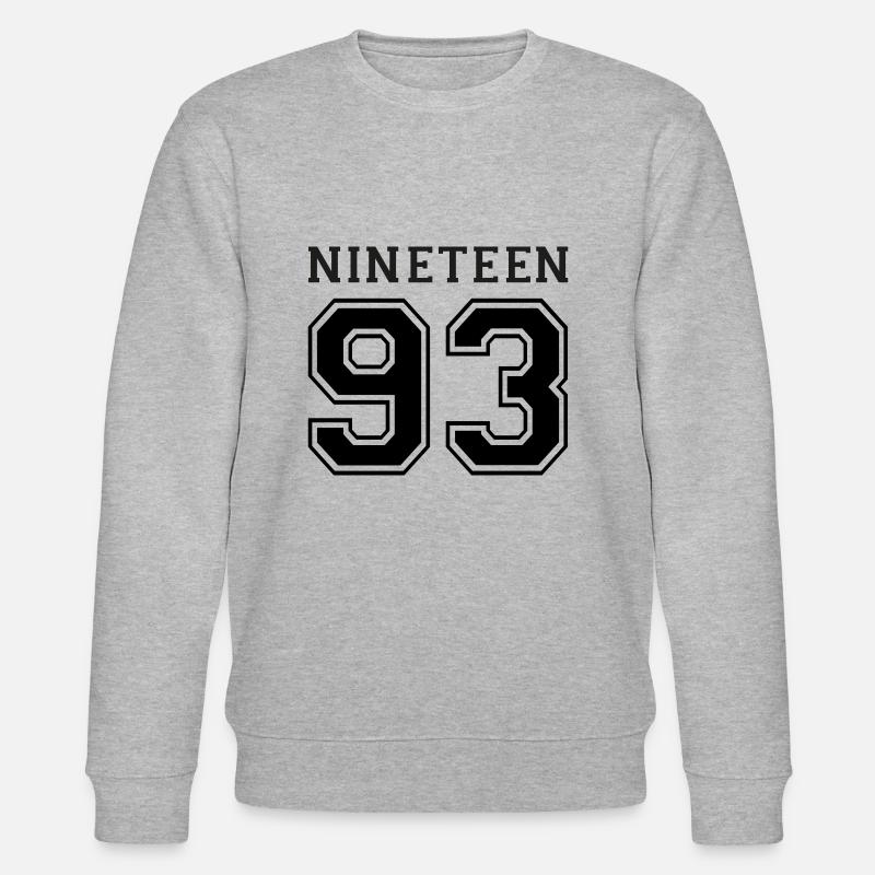 1993 - Sweat bio CHANGER Stanley/Stella Unisexe - gris chiné