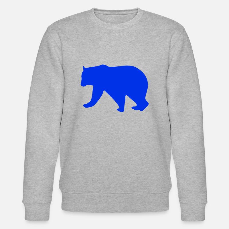 Ours 1 - Sweat bio CHANGER Stanley/Stella Unisexe - gris chiné