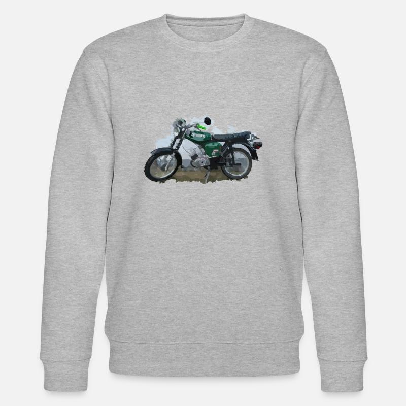 Moped - Stanley/Stella Unisex Bio-Sweatshirt CHANGER  - Grau meliert