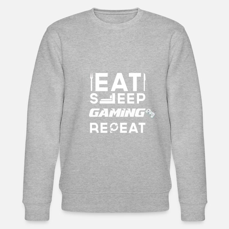 Gaming - Stanley/Stella Unisex Bio-Sweatshirt CHANGER  - Grau meliert