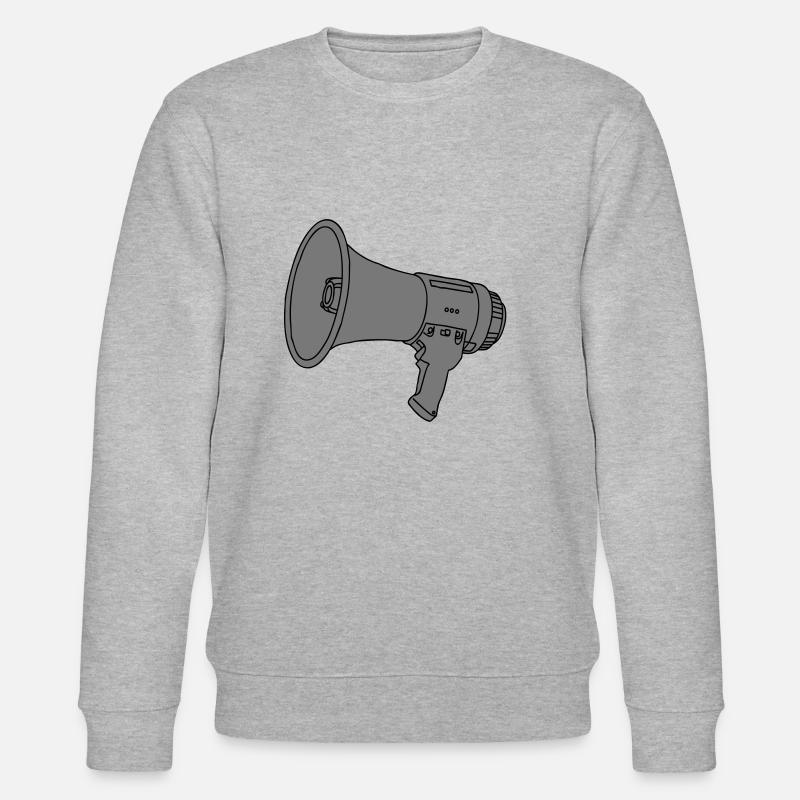 Megafon / Megaphon 2 - Stanley/Stella Unisex Bio-Sweatshirt CHANGER  - Grau meliert