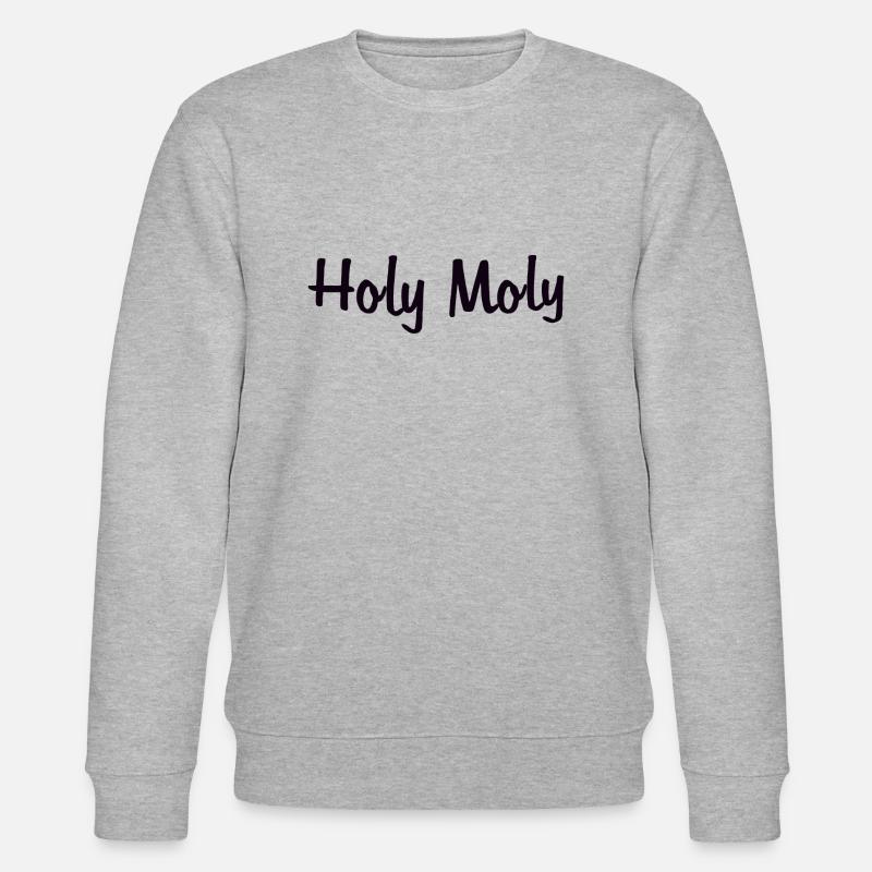Holy Moly - Stanley/Stella Unisex Bio-Sweatshirt CHANGER  - Grau meliert
