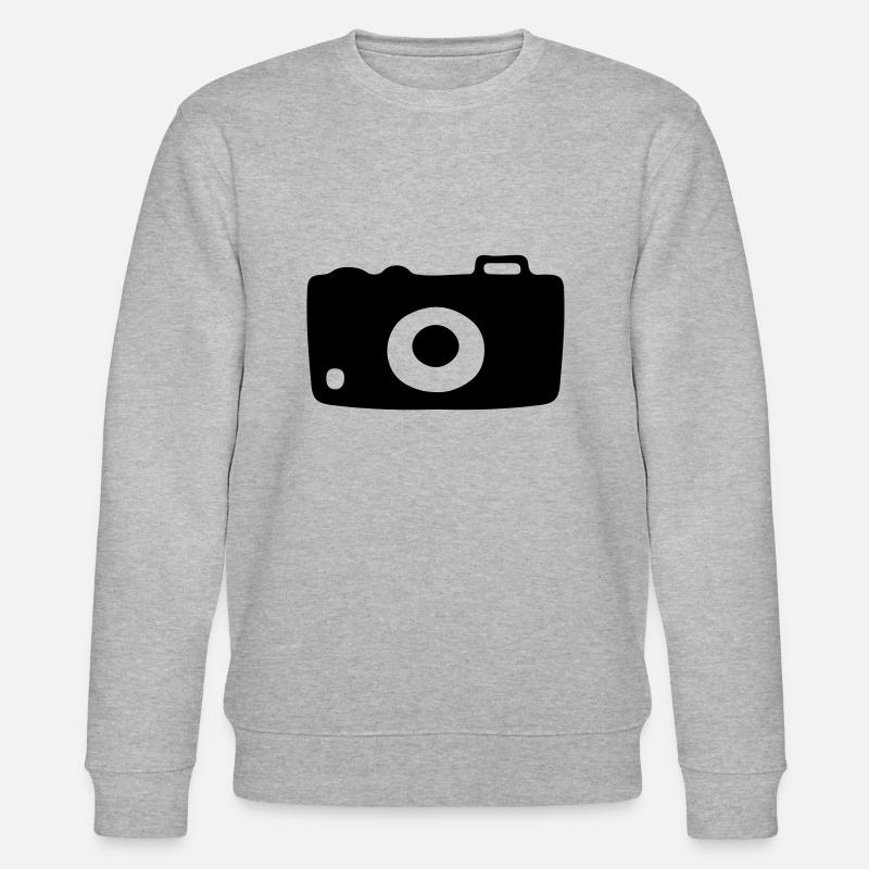 Camera Camera Camera Digital Camera - Stanley/Stella CHANGER Unisex Organic Sweatshirt - heather grey