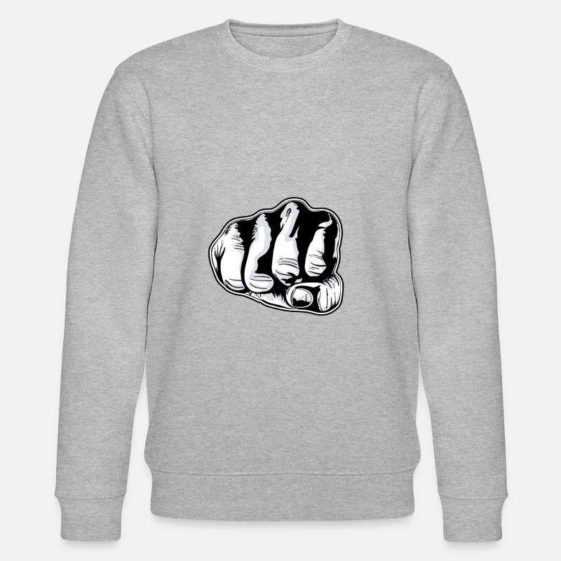Faust - Stanley/Stella Unisex Bio-Sweatshirt CHANGER  - Grau meliert