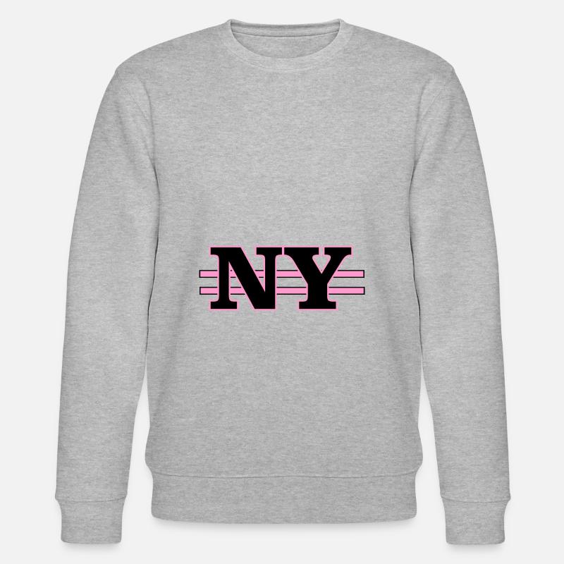 NY - Stanley/Stella Unisex Bio-Sweatshirt CHANGER  - Grau meliert