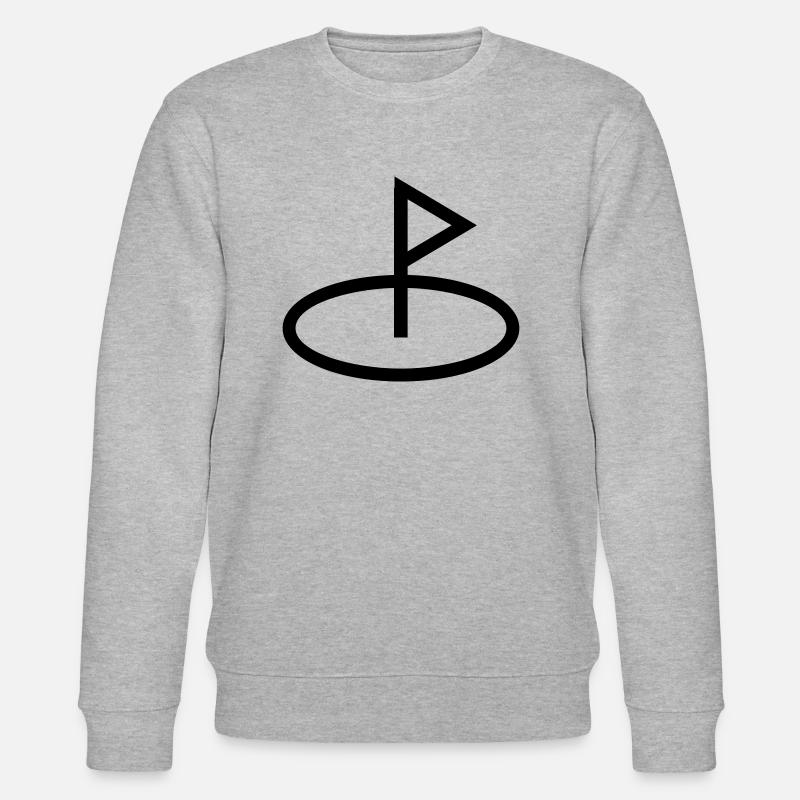 golf - Stanley/Stella Unisex Bio-Sweatshirt CHANGER  - Grau meliert