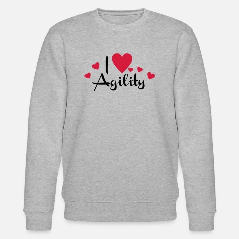 2541614 15923905 agility - Sweat bio CHANGER Stanley/Stella Unisexe - gris chiné