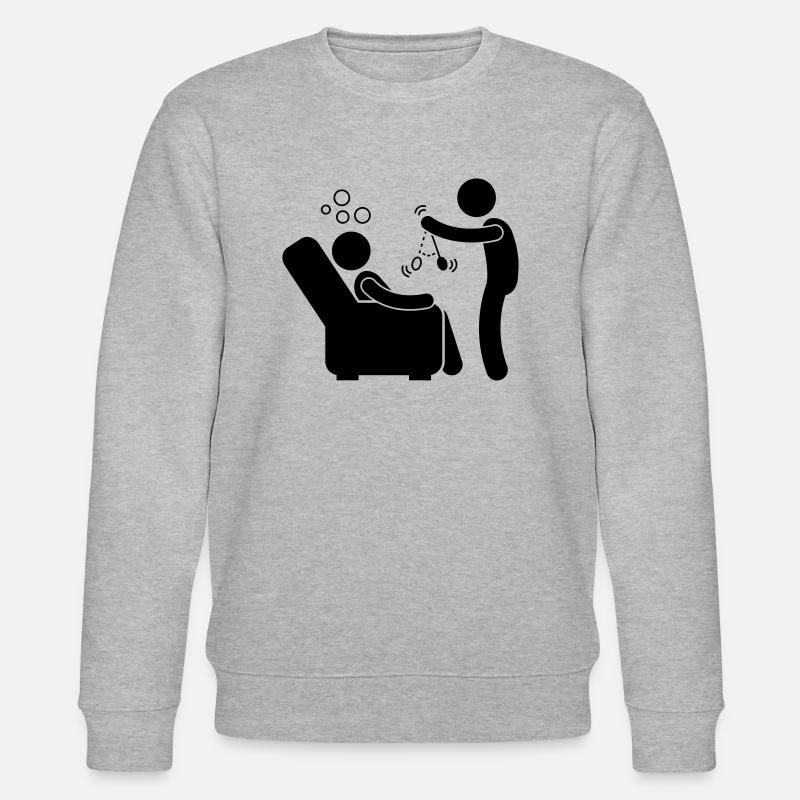 Hypnose - Hypnotisch - Stanley/Stella Unisex Bio-Sweatshirt CHANGER  - Grau meliert
