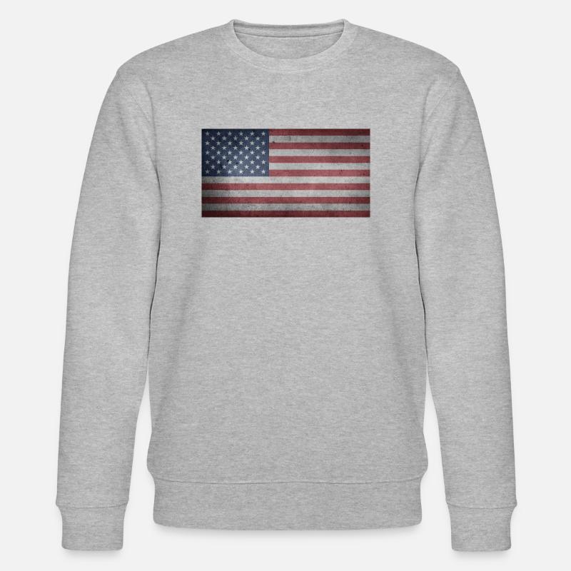american eagle - Stanley/Stella Unisex Bio-Sweatshirt CHANGER  - Grau meliert