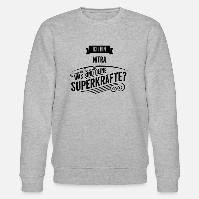 MTRA - Stanley/Stella Unisex Bio-Sweatshirt CHANGER  - Grau meliert
