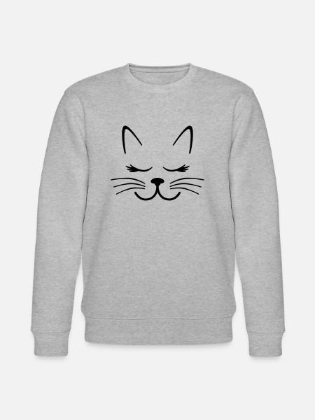 cat - Stanley/Stella CHANGER Unisex Organic Sweatshirt - heather grey