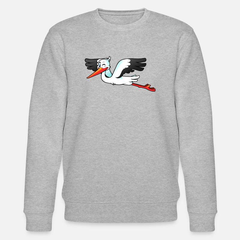 storch - Stanley/Stella Unisex Bio-Sweatshirt CHANGER  - Grau meliert