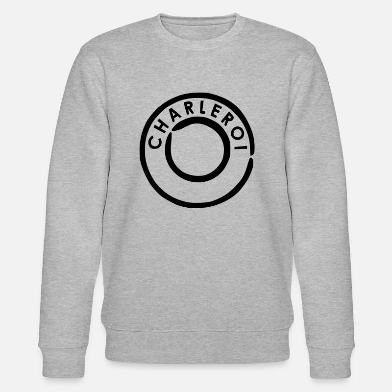 Charleroi - Karolingen - Stanley/Stella Unisex Bio-Sweatshirt CHANGER  - Grau meliert