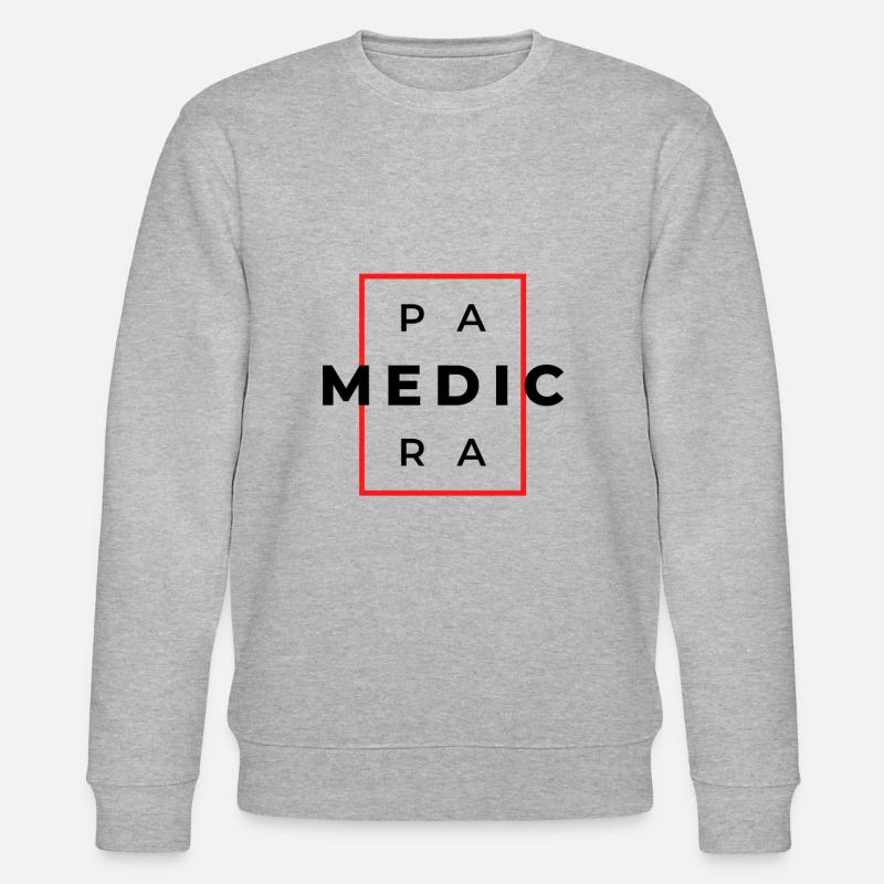 Paramedic - Stanley/Stella Unisex Bio-Sweatshirt CHANGER  - Grau meliert
