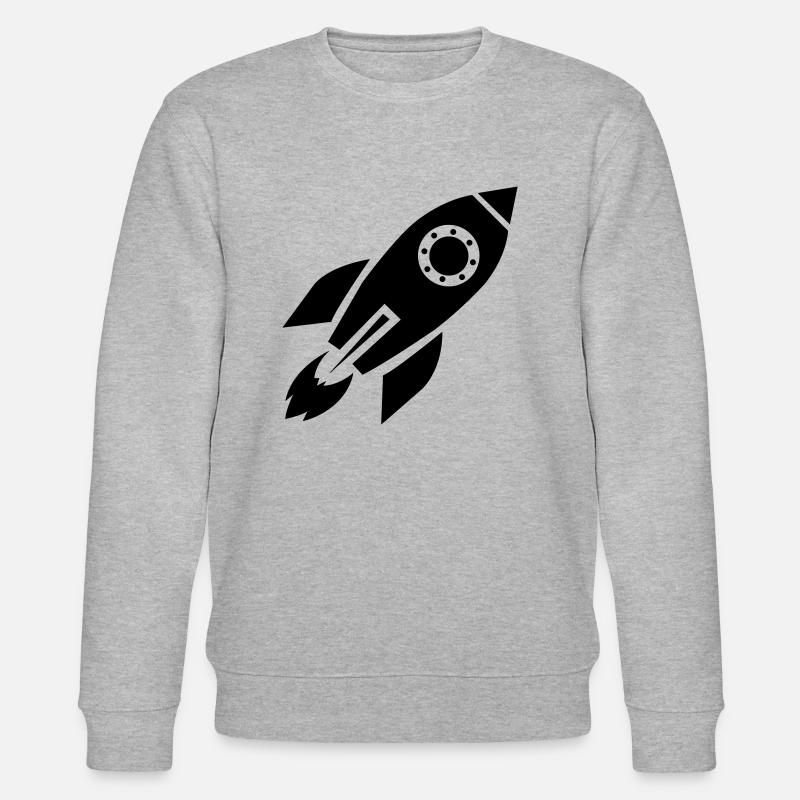 fusée - Sweat bio CHANGER Stanley/Stella Unisexe - gris chiné