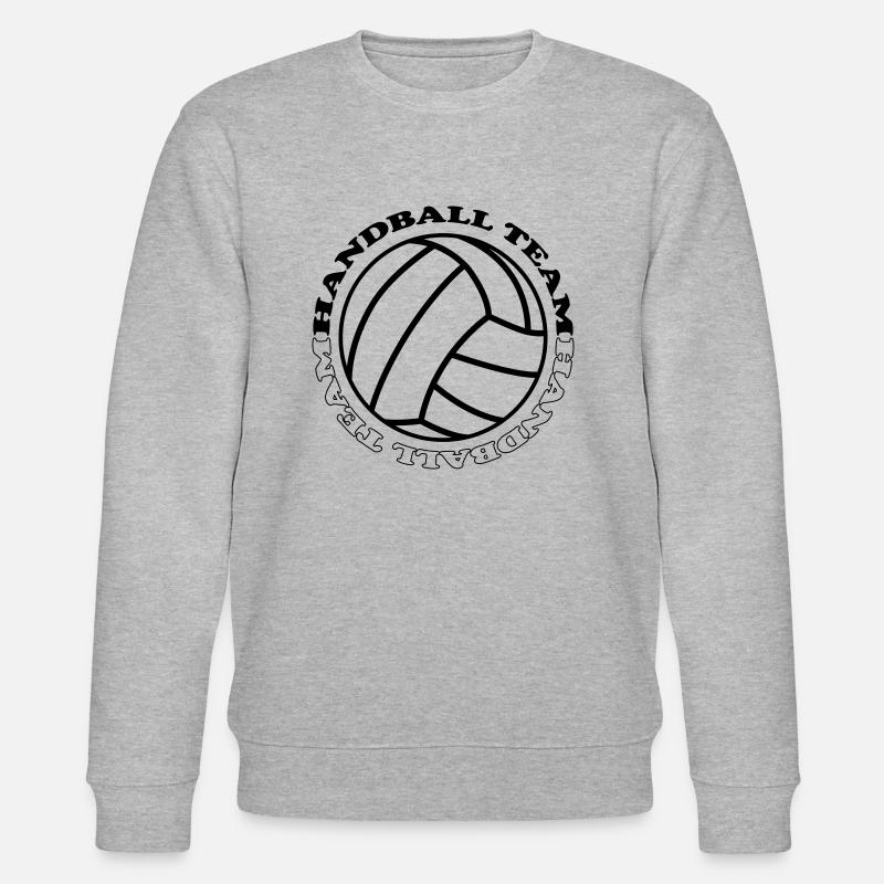 handball team 1 - Stanley/Stella Unisex Bio-Sweatshirt CHANGER  - Grau meliert
