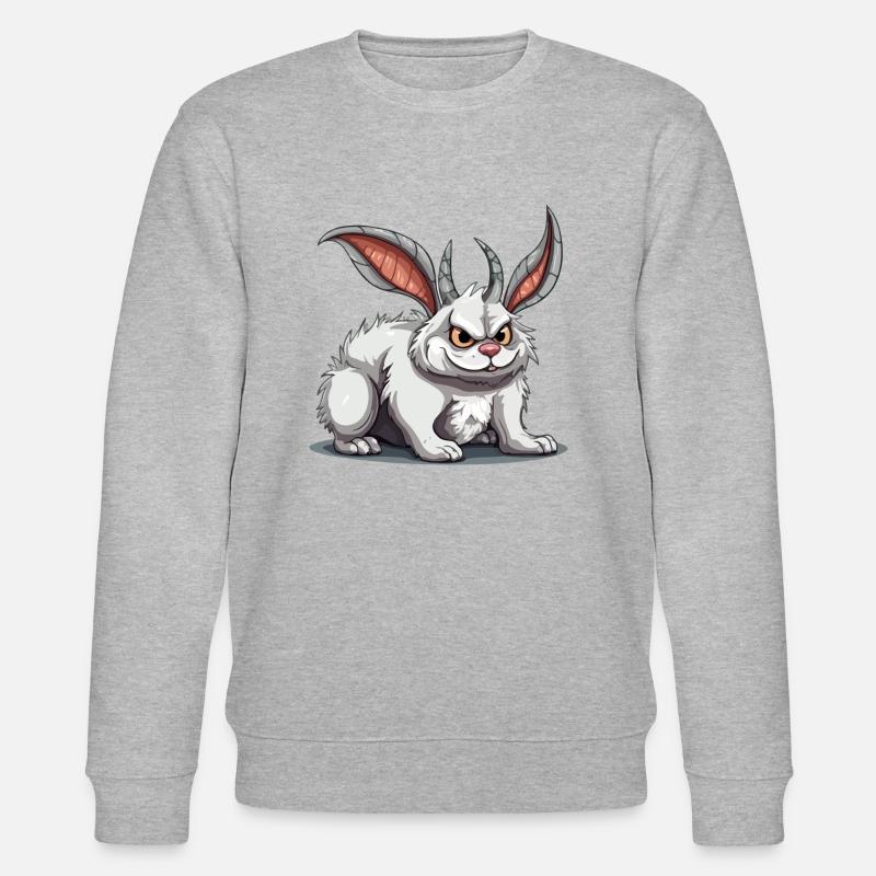 Elko der Streuer - Stanley/Stella Unisex Bio-Sweatshirt CHANGER  - Grau meliert