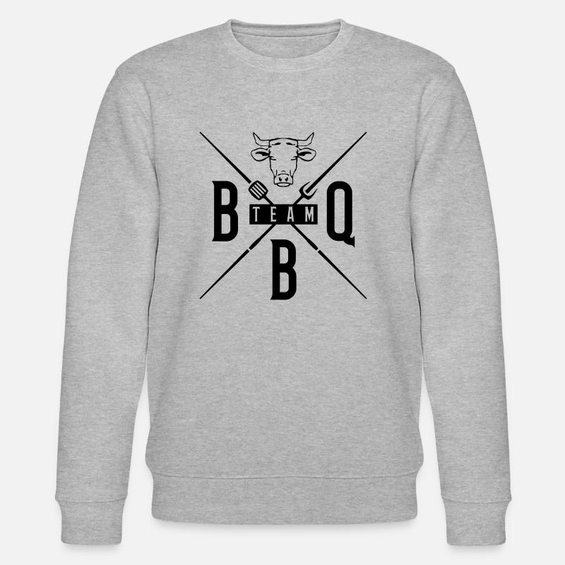 Équipe de barbecue grill - Sweat bio CHANGER Stanley/Stella Unisexe - gris chiné