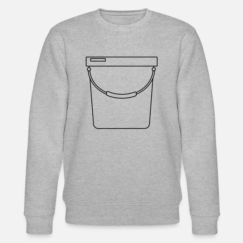 Eimer - Stanley/Stella Unisex Bio-Sweatshirt CHANGER  - Grau meliert