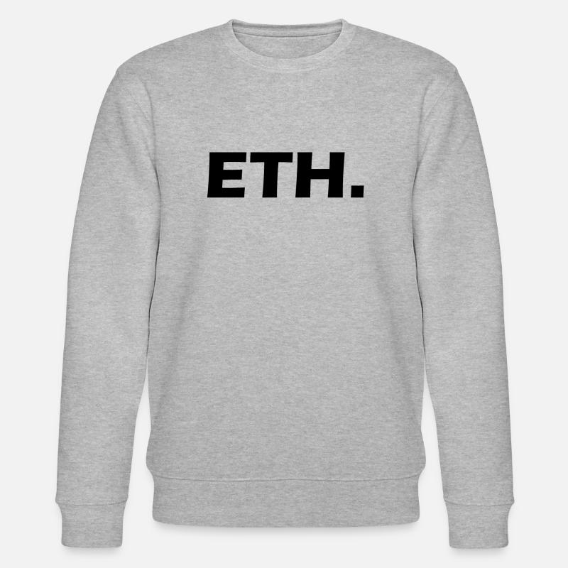 Ethereum - Stanley/Stella Unisex Bio-Sweatshirt CHANGER  - Grau meliert