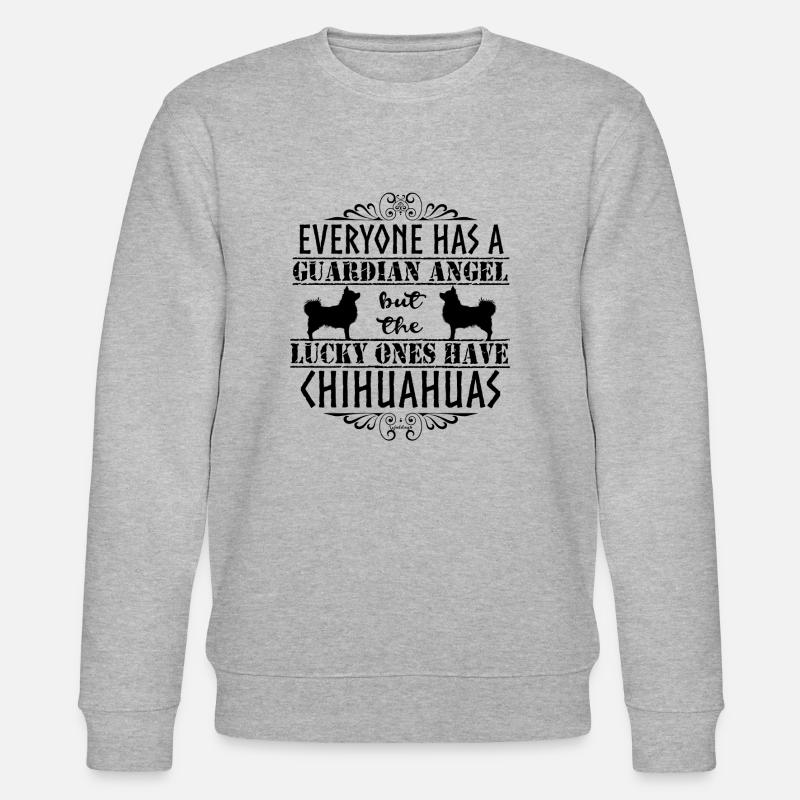 chihuahuaangels2b - Sweat bio CHANGER Stanley/Stella Unisexe - gris chiné
