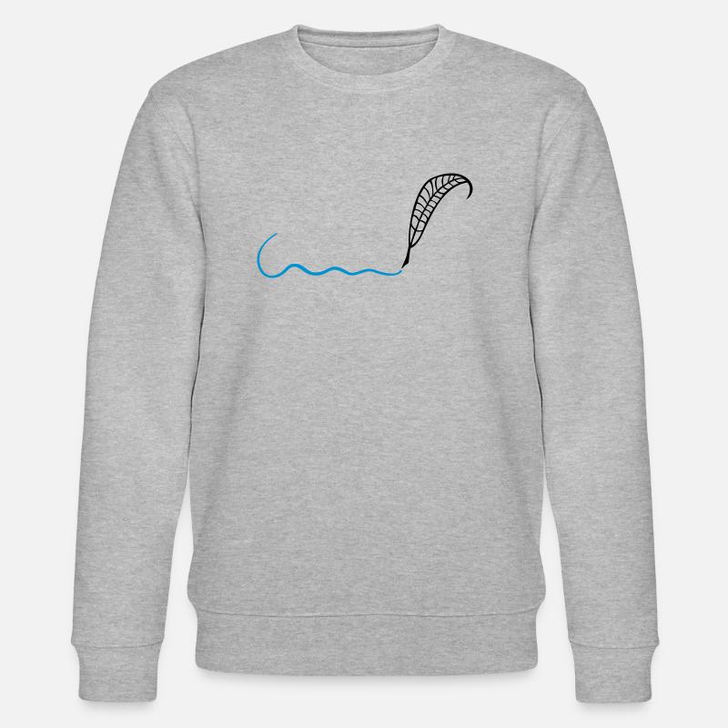 Écrivain plume cadeau auteur - Sweat bio CHANGER Stanley/Stella Unisexe - gris chiné