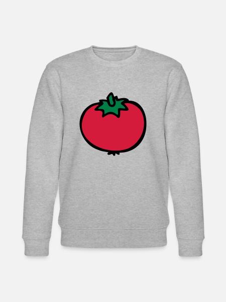 Tomate Tomato tomate pomodoro - Sweat bio CHANGER Stanley/Stella Unisexe - gris chiné